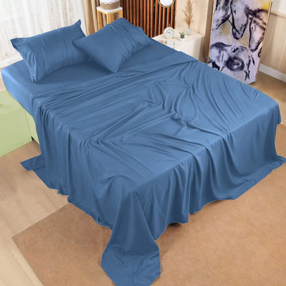 4 PCS Solid Sheet Set – 12 Colors (3200 Series)