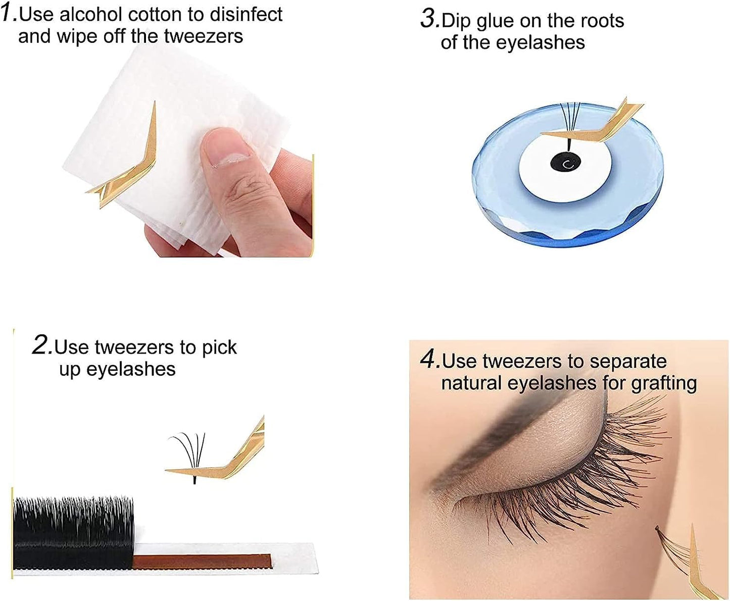 Eyelash Extension Tweezer