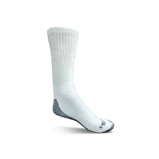 240 Pairs Xtreme power work white and grey crew socks