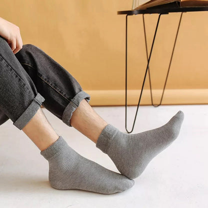 5-Pair Pack: Men’s Ultra-Warm Fleece Socks for Winter Comfort